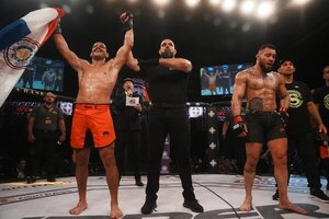 Versus / ¡Paraguayo brilla en evento MMA en Brasil!