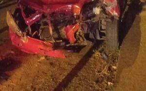 Una joven falleció luego de un choque en Fernando de la Mora