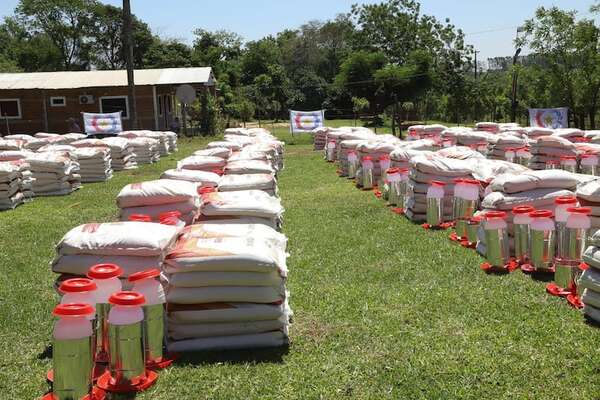 Mujeres organizadas reciben elementos de trabajo e insumos para producción avícola - Nacionales - ABC Color