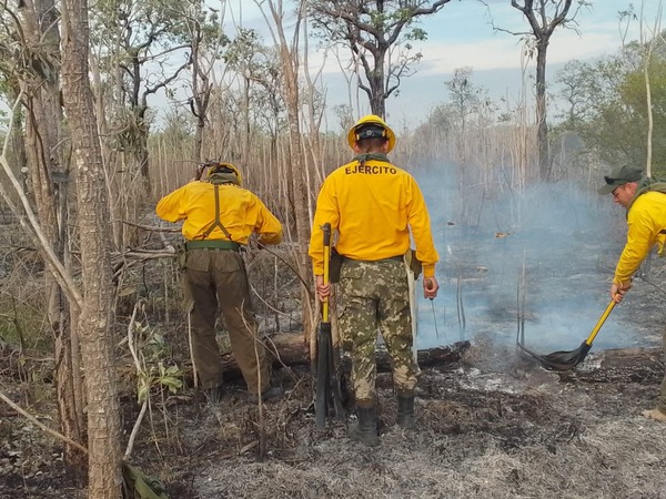 Incendio en el Chaco fue sofocado: arrasó con 24.700 hectáreas