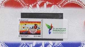 Oficializan estampilla y moneda conmemorativas de las Asambleas del BID 2026