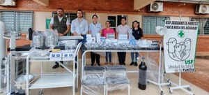 Equipos biomédicos fortalecen atención en USF de Santa Rosa del Aguaray - ADN Digital