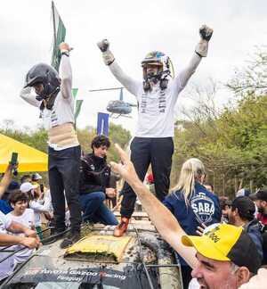 Gustavo Saba conquistó por primera vez el Transchaco Rally | Unicanal