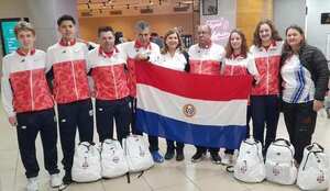Selección juvenil paraguaya de bochas viajó a Paris a defender título mundial - La Tribuna