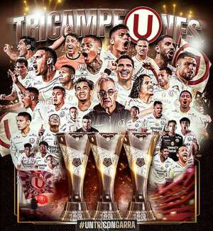 El Universitario del paraguayo Riveros es tricampeón en Perú - Fútbol Internacional - ABC Color