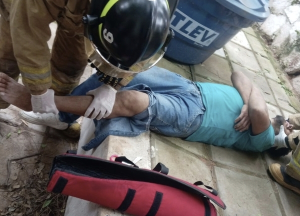 Hombre con antecedentes resulta herido al intentar huir tras intento de hurto en Villa Elisa