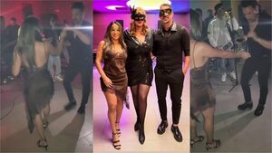 Popular / (VIDEO) ¡Jony Santana sacó sus pasos prohibidos en su cumple de enmascarados!