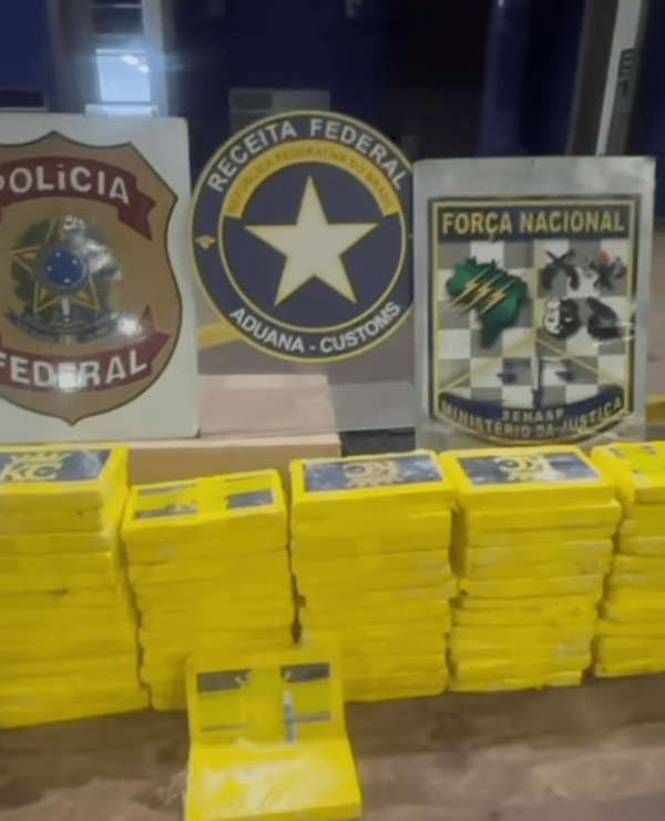 Incautan vehículo paraguayo con más de 100 kilos de cocaína en aduana de Foz de Iguazú