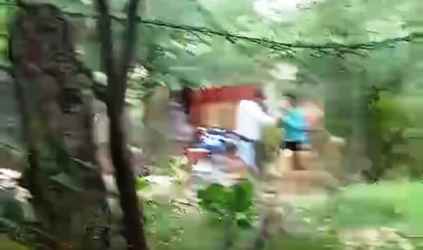 Filman a garrotero en Luque •