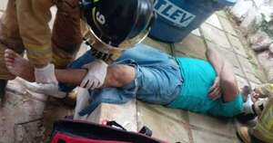Diario HOY | Fue descubierto robando, se lanzó del segundo piso y terminó hospitalizado