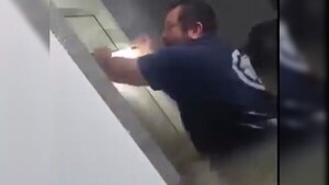 Casi mueren ahogados en un edificio
