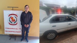Sereno robó el coche de su compa de trabajo