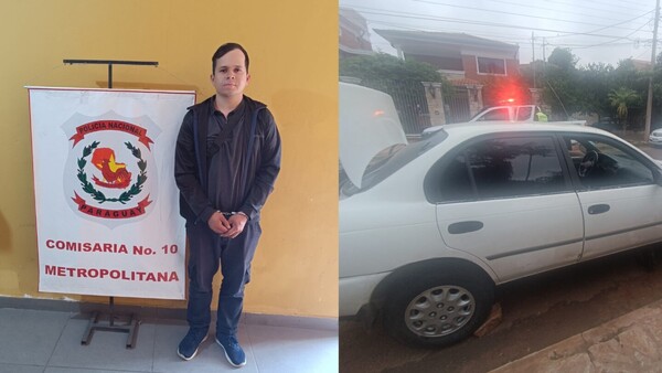 Sereno robó el coche de su compa de trabajo