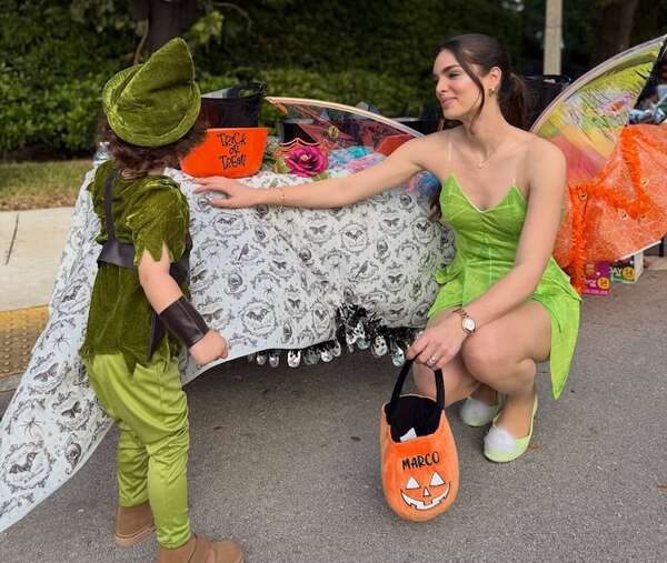 Nadia Ferreira y Marquito adelantaron la fiesta de Halloween - Gente - ABC Color