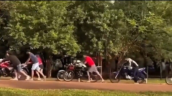 Ya las caravanas de los motoqueiros: Incautan motos que hacían carreras