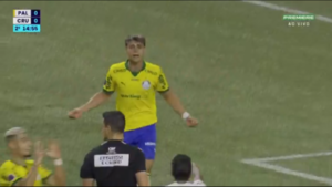 Palmeiras protesta gol anulado a Ramón Sosa