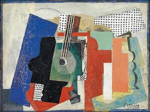Cuadro Picasso extravío accidental en portería inmueble