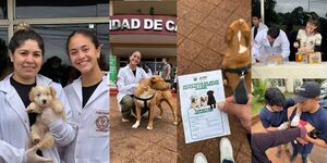 MÁS DE 200 MASCOTAS VACUNADAS EN UNA EXITOSA JORNADA EN CAMBYRETÁ