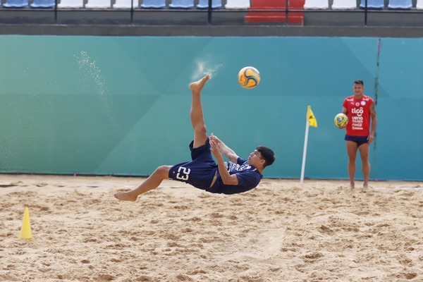 Ultimando detalles en la arena