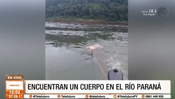 Hallan los restos de una persona en el río Paraná