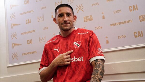 Facundo Zabala, el rimbombante refuerzo que pasó a ser la última opción en Independiente