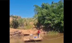 Río Aquidabán se “traga” a indígena tras vuelco de una balsa – Prensa 5