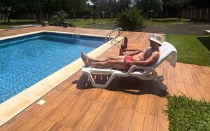 Popular / ¡Apénami! ¡Ex pelotero de Olimpia, Cerro y Guma inauguró una mega quinta!