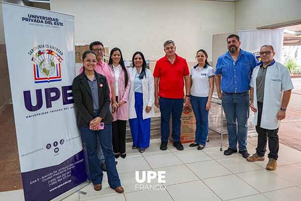 UPE entrega importante contrapartida a Hospital Distrital de Presidente Franco para fortalecer atención y diagnóstico | DIARIO PRIMERA PLANA