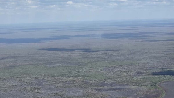 Confirman extinción de incendio forestal en Bahía Negra