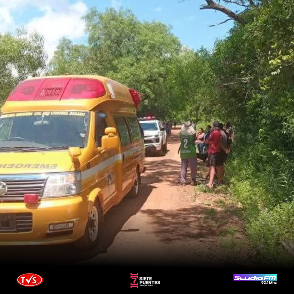 TRÁGICO HALLAZGO EN CORONEL BOGADO,  UN HOMBRE FUE ENCONTRADO SIN VIDA EN UN TAJAMAR - «TVS DIGITAL»