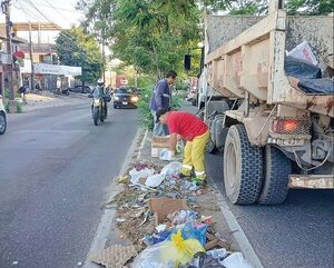 Intendente Luis Bello busca una Asunción limpia sin acumulaciones