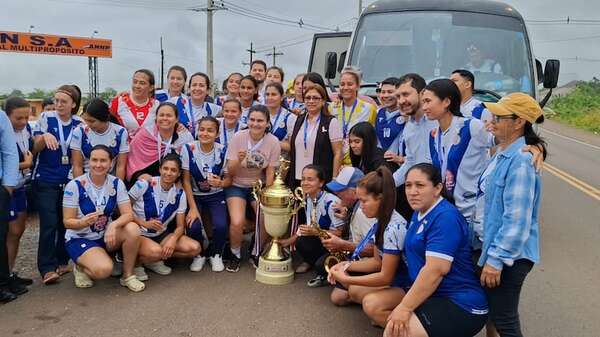 Concepción: reciben a campeonas del nacional de interligas - Fútbol - ABC Color