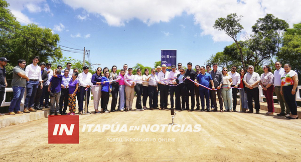 GOBERNACIÓN DE ITAPÚA INAUGURA PUENTE QUE UNE ENCARNACIÓN Y CAMBYRETÁ