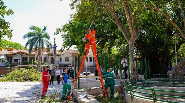 Luis Bello impulsa la recuperación de la Plaza Naciones Unidas tras tres años de abandono