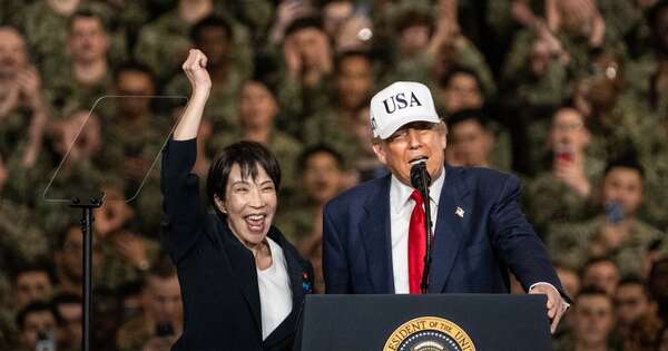 La Nación / Trump y Takaichi se prometen una “nueva edad de oro”