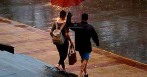 La Nación / Persisten las lluvias este martes, según Meteorología