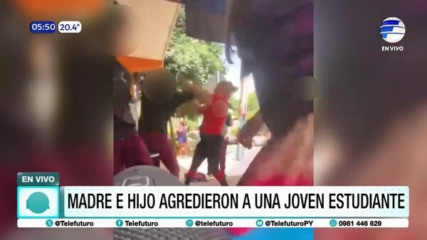 Madre e hijo agredieron a una joven estudiante en San Lorenzo