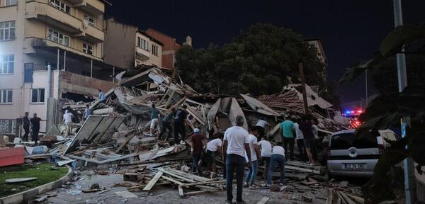 Turquía: terremoto de magnitud 6,1 deja un muerto y varios edificios derrumbados