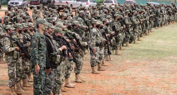 Paraguay: Militares se suman a policías para reforzar seguridad en zona fronteriza