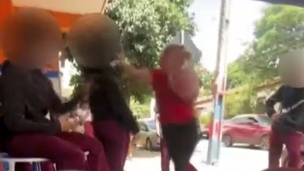Madre e hijo agreden violentamente a estudiante de 17 años en colegio de San Lorenzo