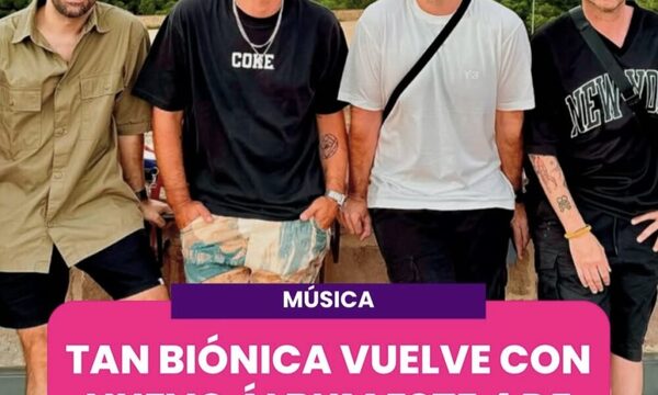 TAN BIÓNICA VUELVE CON NUEVO ÁLBUM ESTE 4 DE NOVIEMBRE