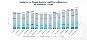 Bancos poseen más de US$ 3.324 millones en fondos públicos