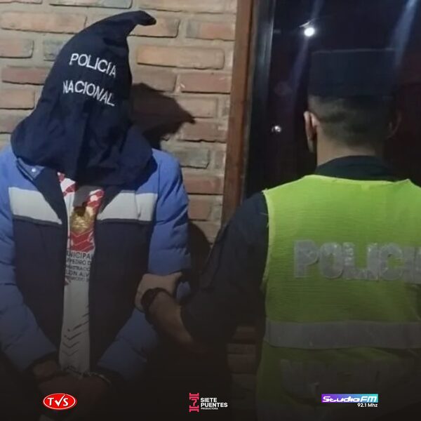 DETENCIÓN POR AMENAZAS E INTIMIDACIÓN EN SAN PEDRO DEL PARANÁ: HOMBRE ACUSADO DE ACOSAR A FAMILIA DE SU EXPAREJA - «TVS DIGITAL»