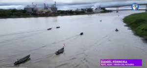 Pescadores bloquean el río Paraguay en Concepción por falta de censo y subsidio