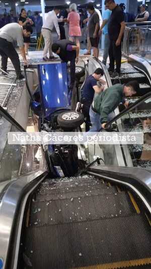 Accidente en estacionamiento subterráneo de San Lorenzo » San Lorenzo PY