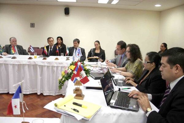 Delegación de la OEA en Palacio de Justicia