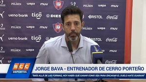 Video: Nacional (1) vs. (2) Cerro Porteño: Palabras del DT Jorge Bava