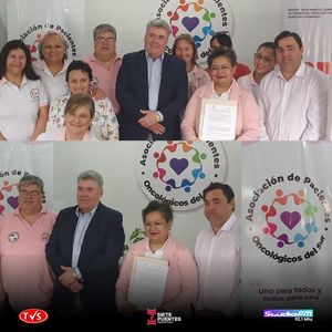 FIRMA DE CONVENIO INTERINSTITUCIONAL ENTRE LA DEFENSORÍA DEL PUEBLO Y ASOCIACIÓN DE PACIENTES ONCOLÓGICOS - «TVS DIGITAL»