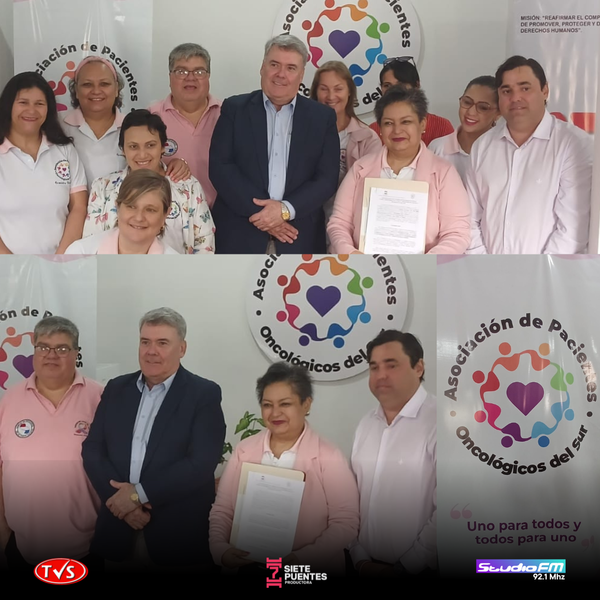 FIRMA DE CONVENIO INTERINSTITUCIONAL ENTRE LA DEFENSORÍA DEL PUEBLO Y ASOCIACIÓN DE PACIENTES ONCOLÓGICOS - «TVS DIGITAL»