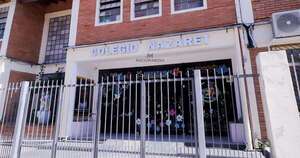 La Nación / Colegio de Lambaré retoma las clases presenciales tras derrumbe de techo